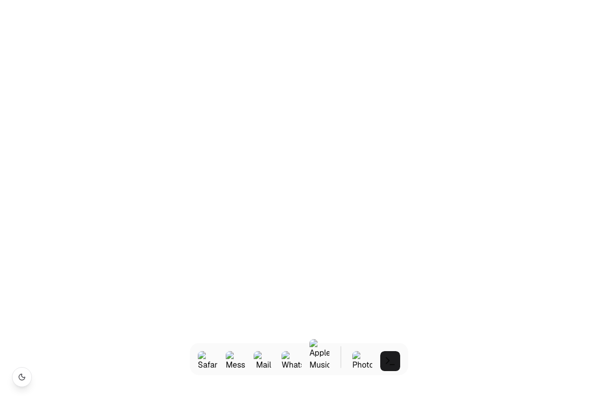 Mac OS Dock