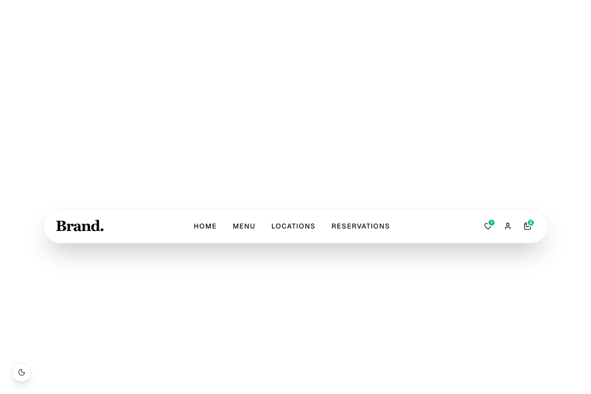 Floating Navbar