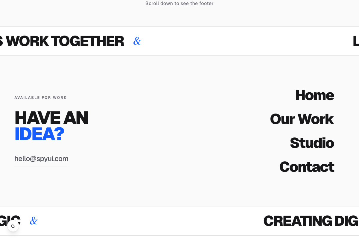 Watermark Brand Footer