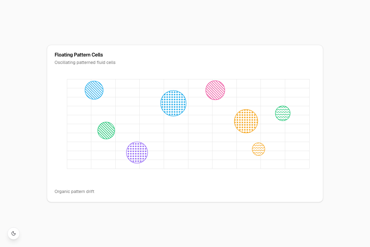 Floating Pattern Cells