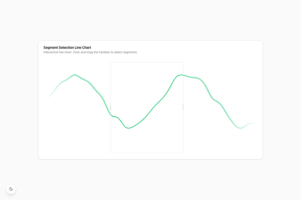Segment Selection Line Chart