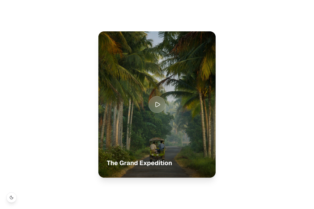 Cinematic Media Card