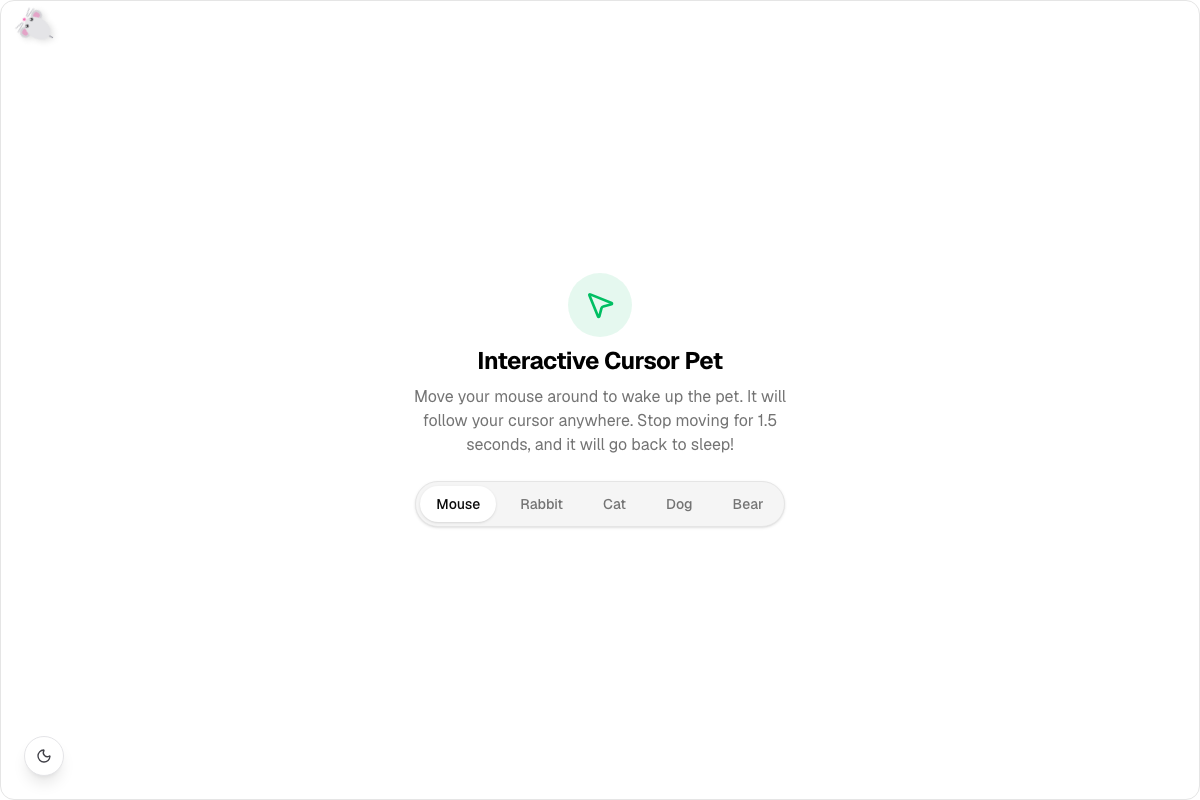 Cursor Pet Follower