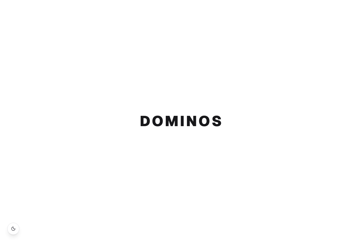 Domino Fall Text