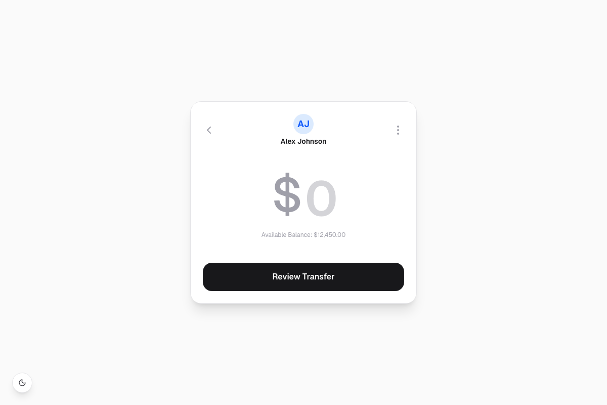 Dynamic Currency Input