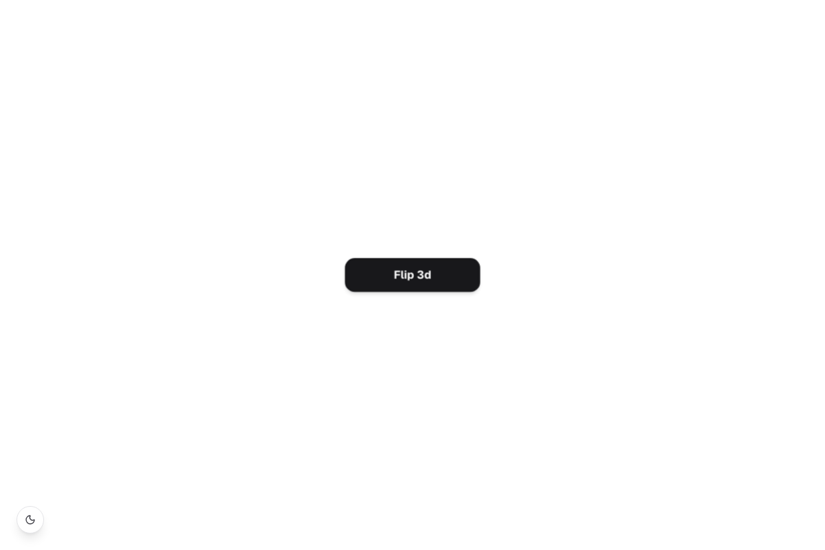3D Flip Button