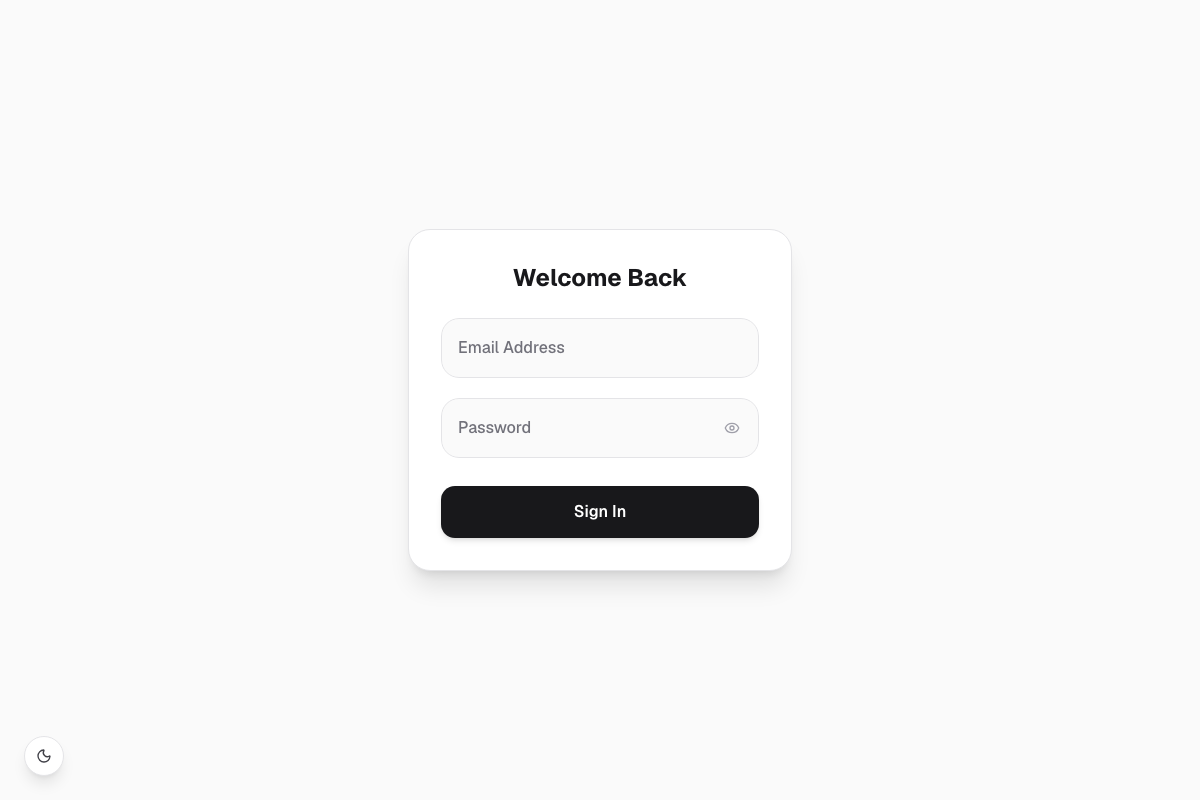 Fluid Floating Label Input