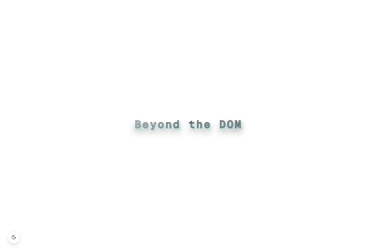 Glass Text