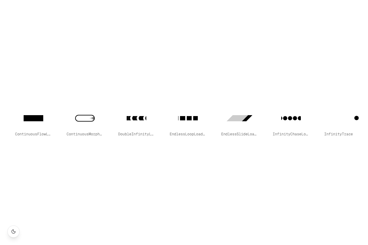 Infinity & Loop Loaders