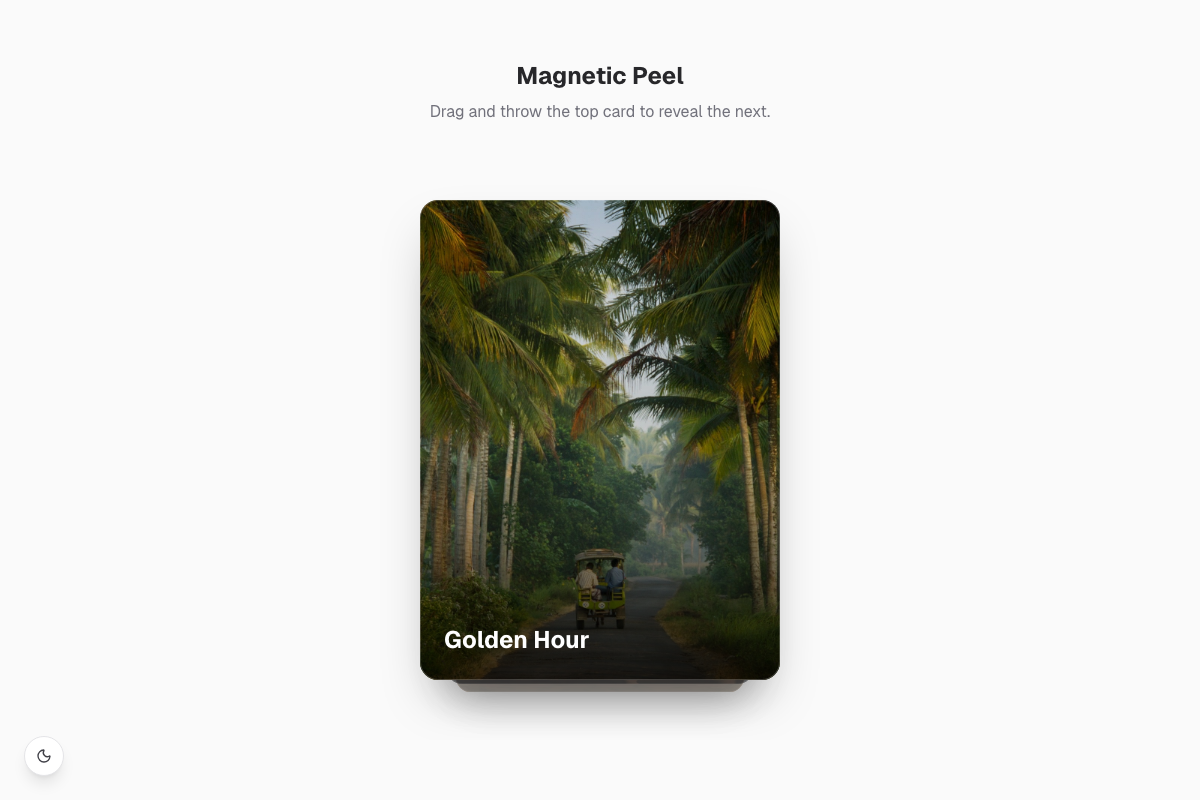 Magnetic Peel Stack