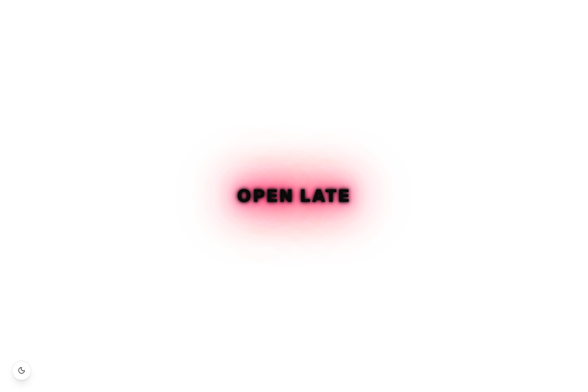 Neon Flicker Text