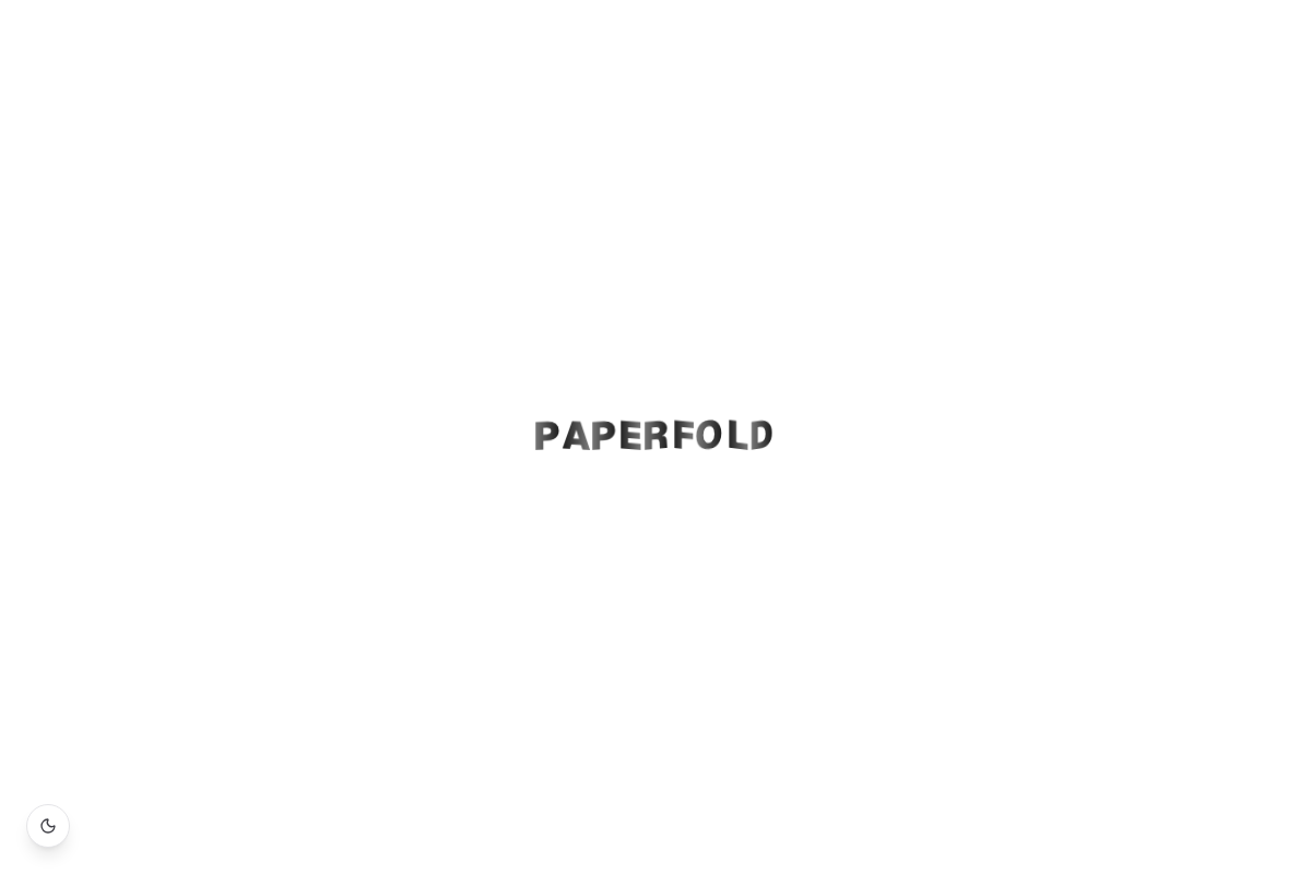 Origami Fold  Text