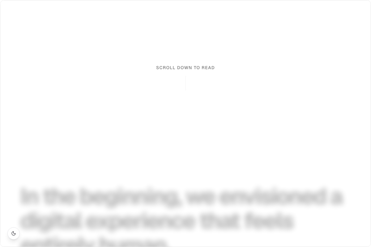 Reading Scroll Indicator