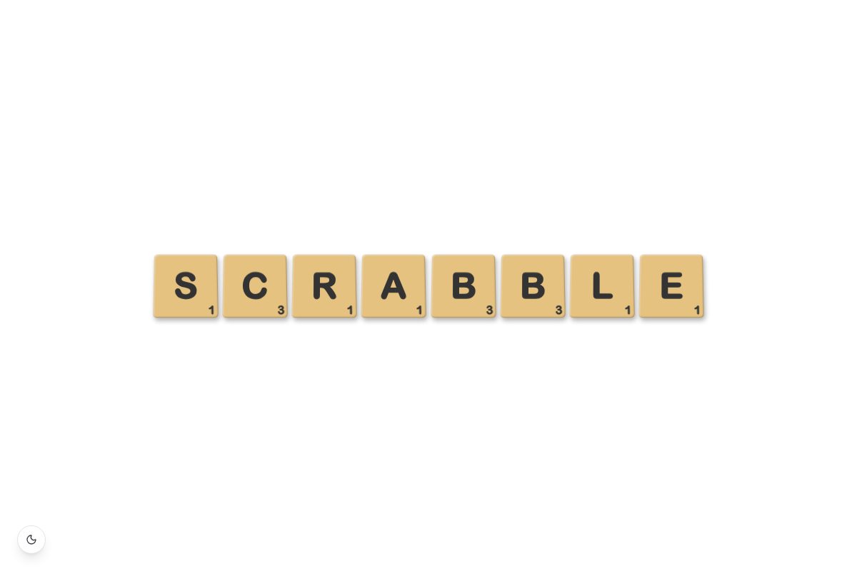 Scrabble Board  Text