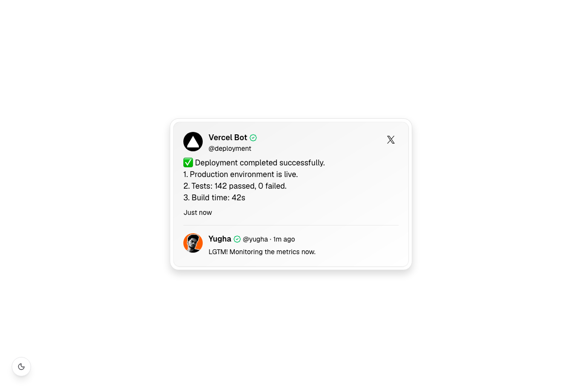 Social Post Card