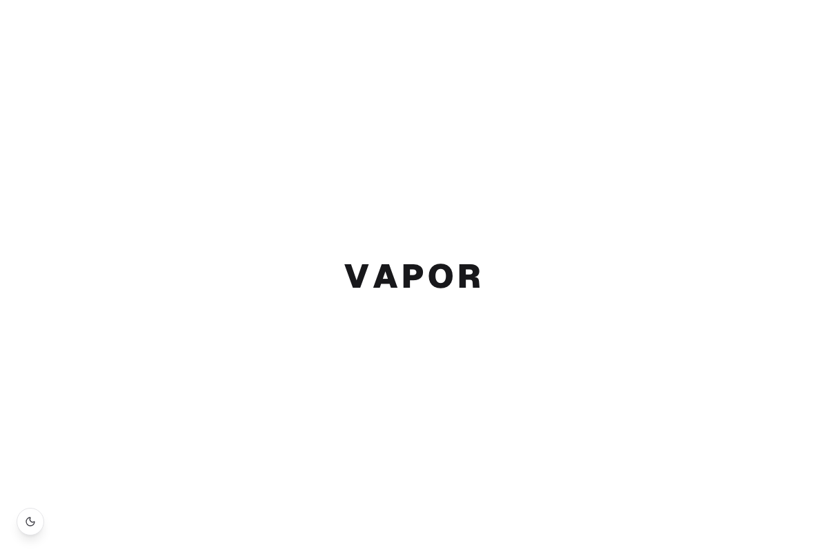 Vaporize Shadow Text