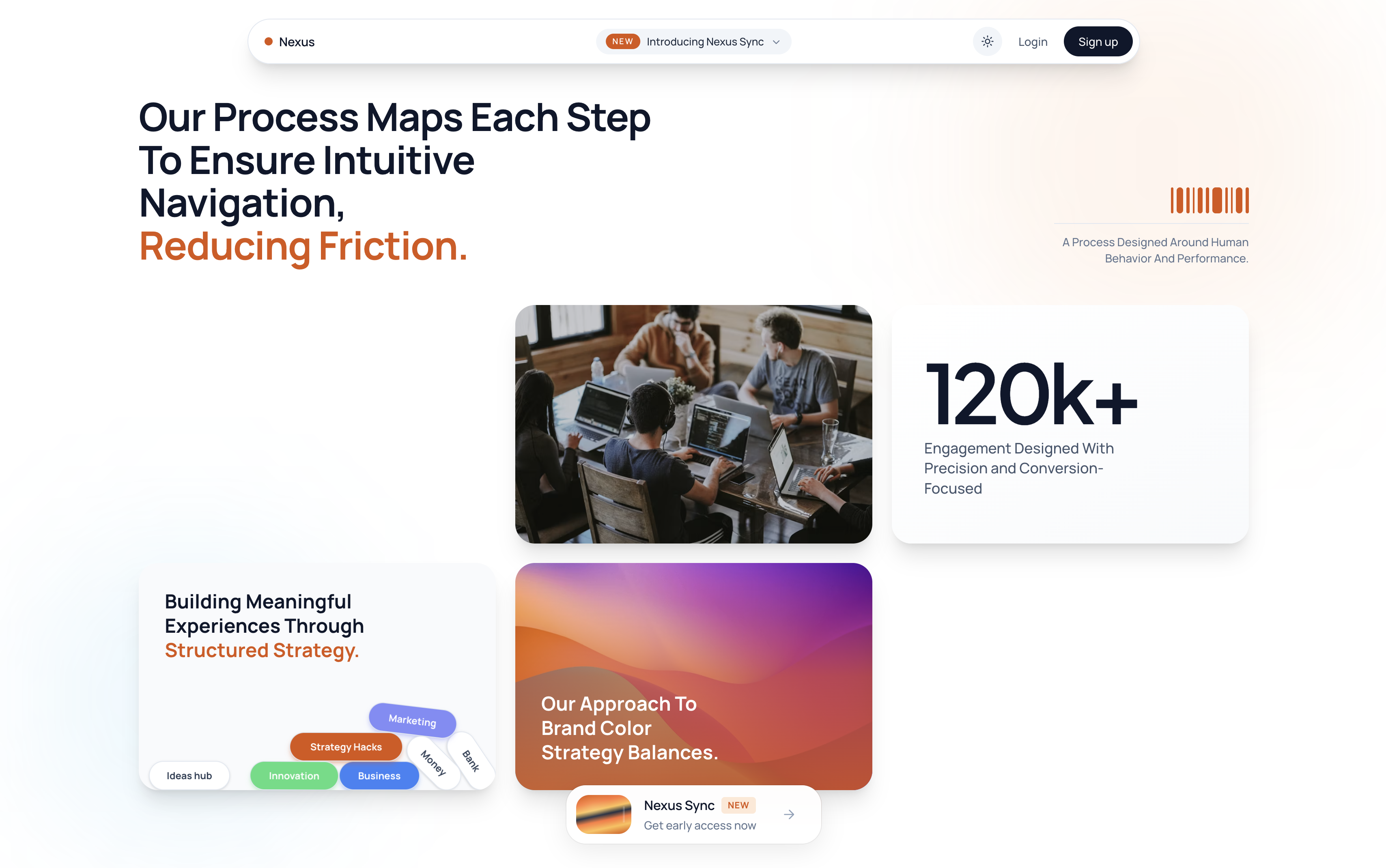 Nexus - Animated SaaS AI Website Preview 3